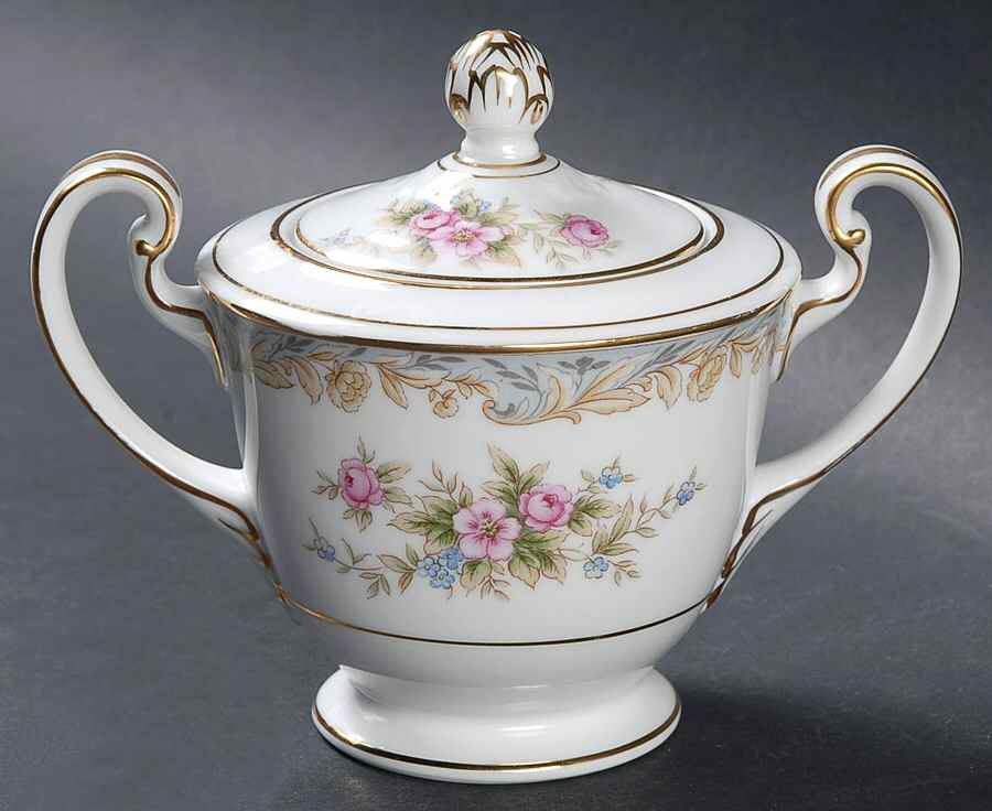 Somerset Mini Sugar Bowl & Lid by Noritake-1