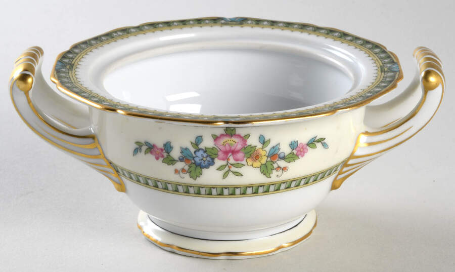Somerset Sugar Bowl No Lid by Noritake-1