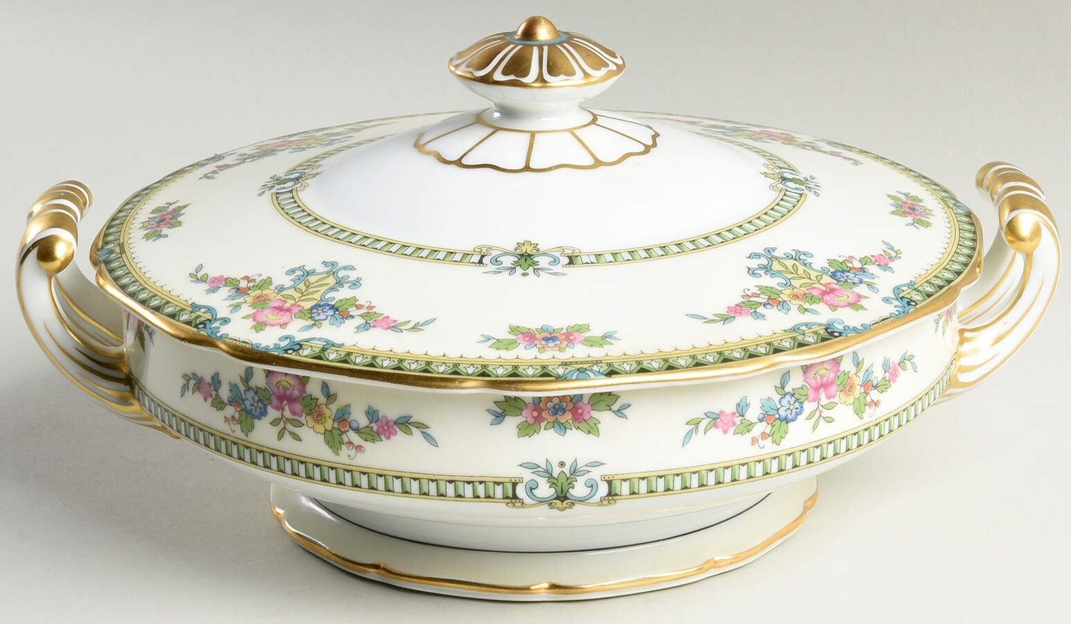 Somerset Round Covered Vegetable by Noritake-1