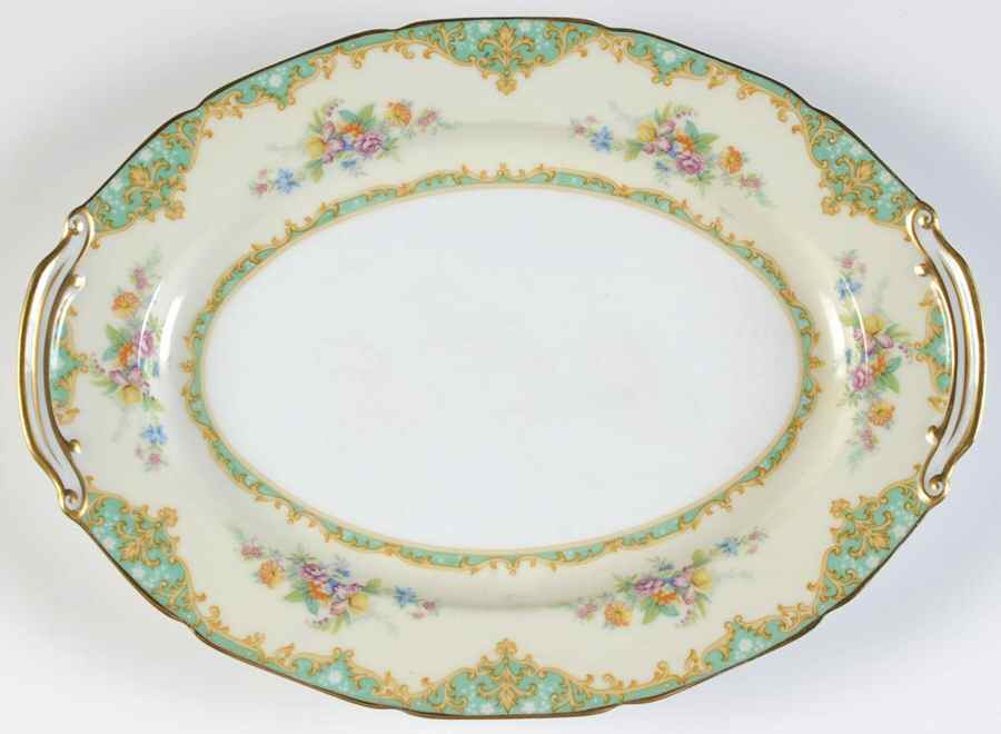 Sonata 11" Oval Serving Platter by Noritake-1