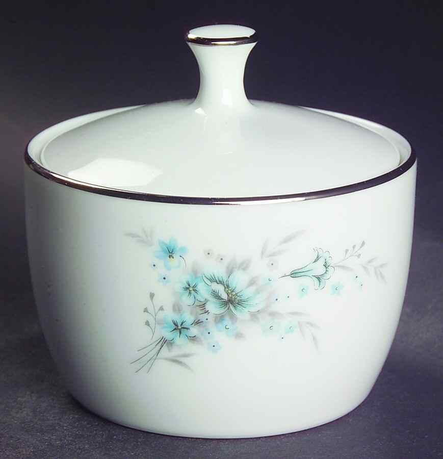 Sonnet Mini Sugar Bowl & Lid by Noritake-1