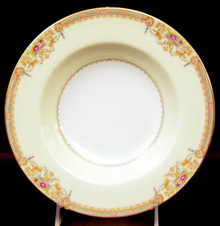 Sonoda Rim Soup Bowl by Noritake-1