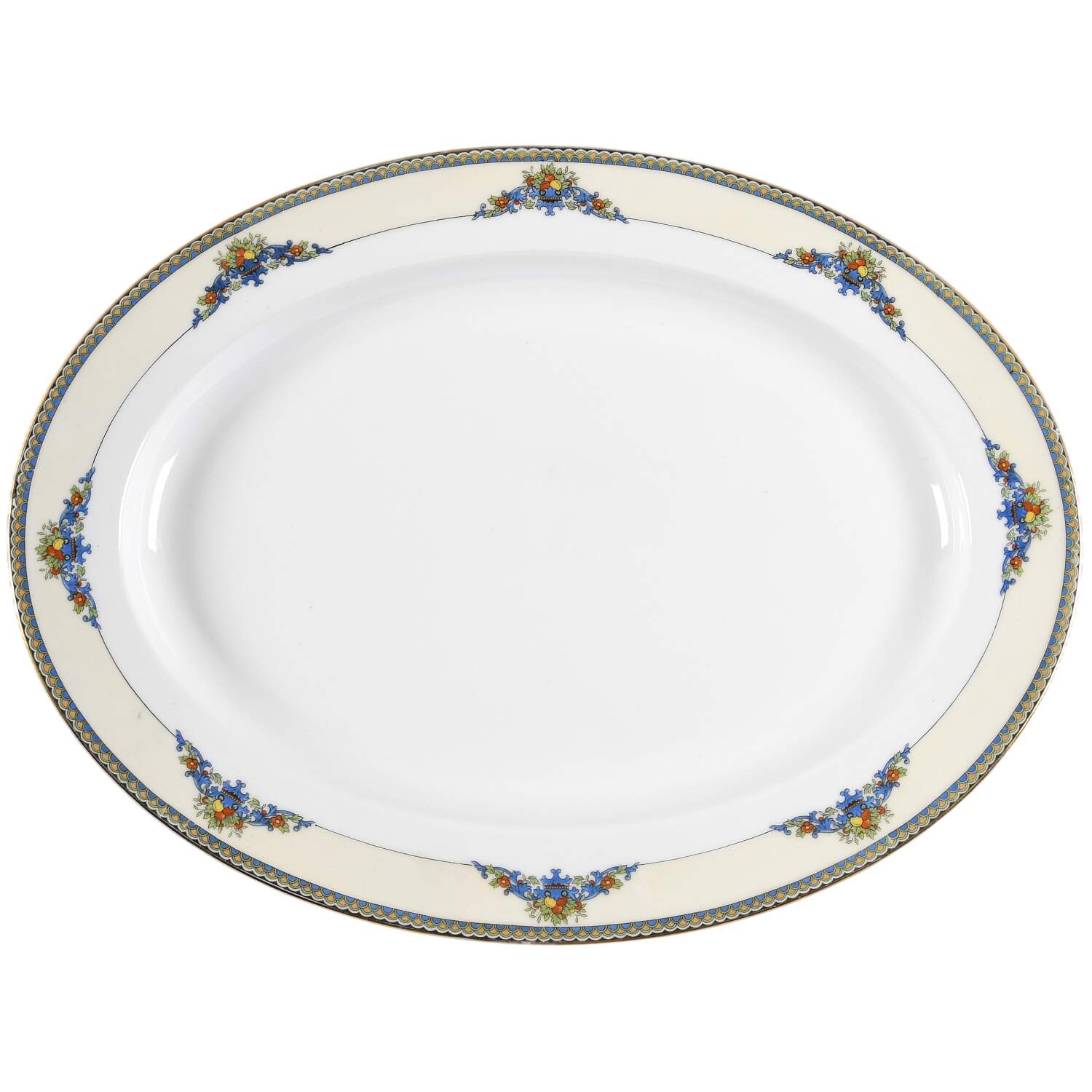 Sorrento 17" Oval Serving Platter by Noritake-1