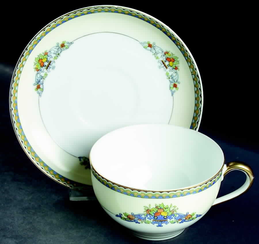 Sorrento Oversized Cup & Saucer Set by Noritake-1