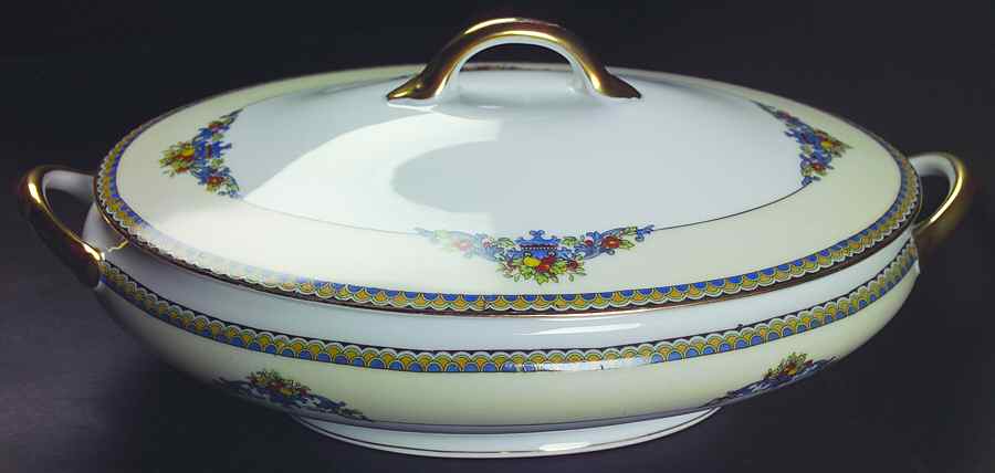 Sorrento Oval Covered Vegetable by Noritake-1