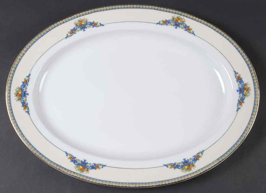 Sorrento 16" Oval Serving Platter by Noritake-1