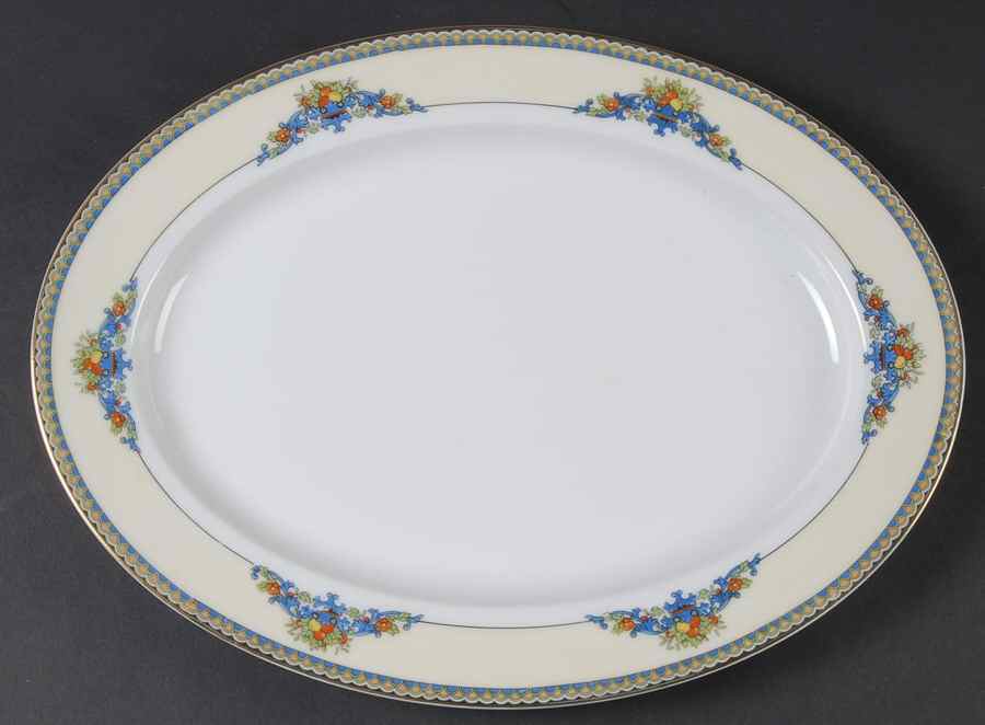 Sorrento 13" Oval Serving Platter by Noritake-1