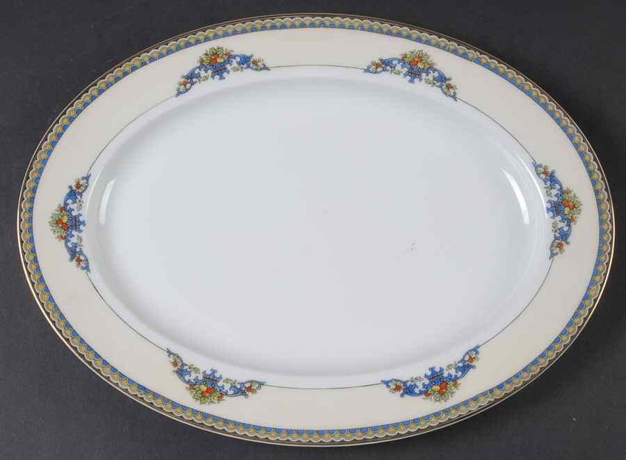 Sorrento 11" Oval Serving Platter by Noritake-1