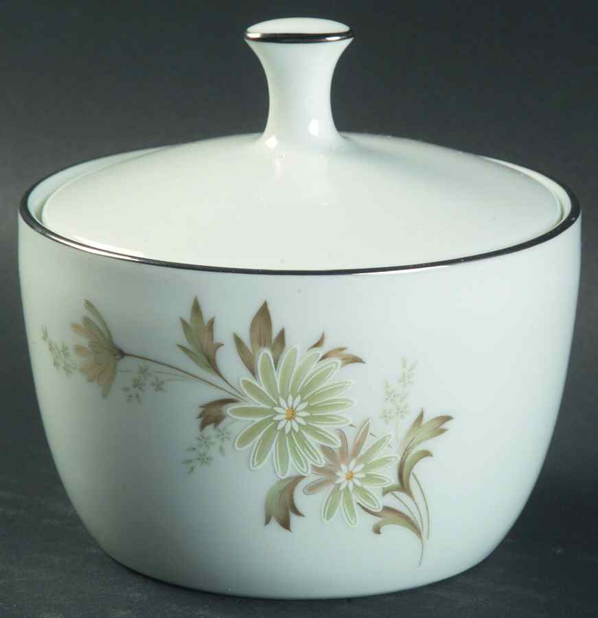 Soroya Sugar Bowl & Lid by Noritake-1