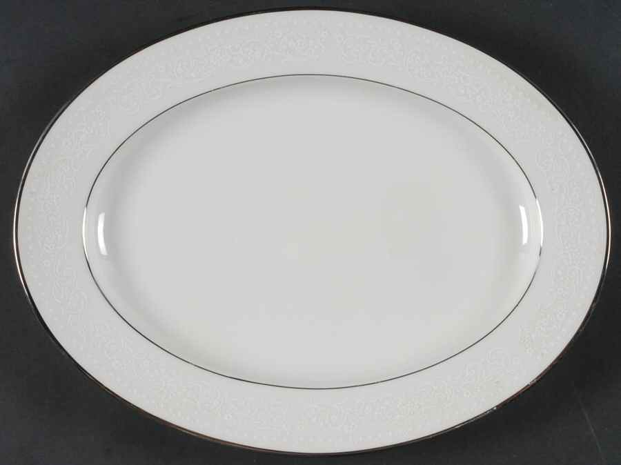 Sorrento 11" Oval Serving Platter by Noritake-1