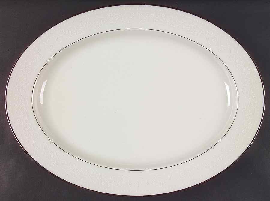 Sorrento 16" Oval Serving Platter by Noritake-1
