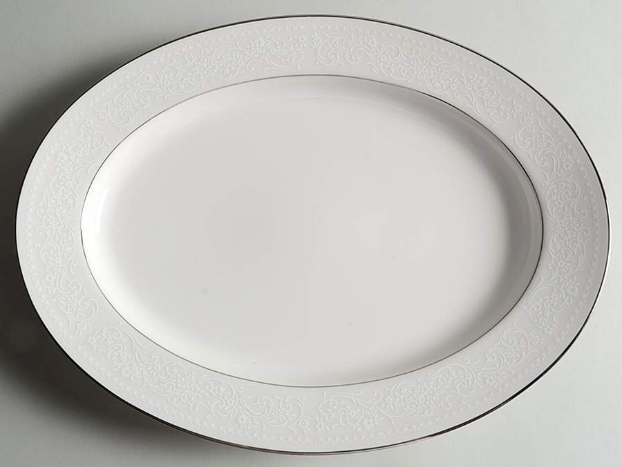 Sorrento 13" Oval Serving Platter by Noritake-1