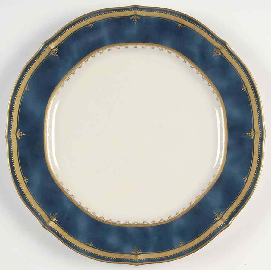 Solemn Sapphire 11" Chop Plate (Round Platter) by Noritake-1