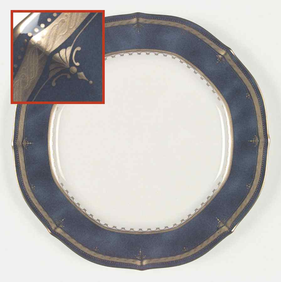 Solemn Sapphire Dinner Plate by Noritake-1