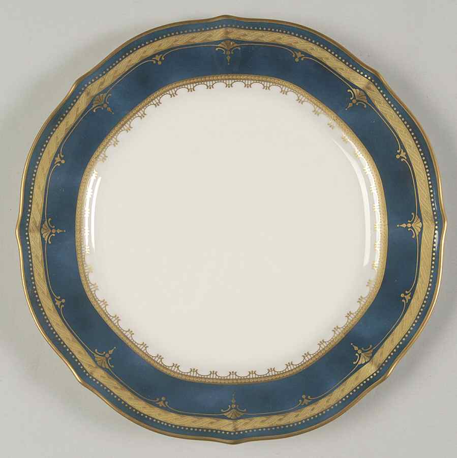 Solemn Sapphire Bread & Butter Plate by Noritake-1