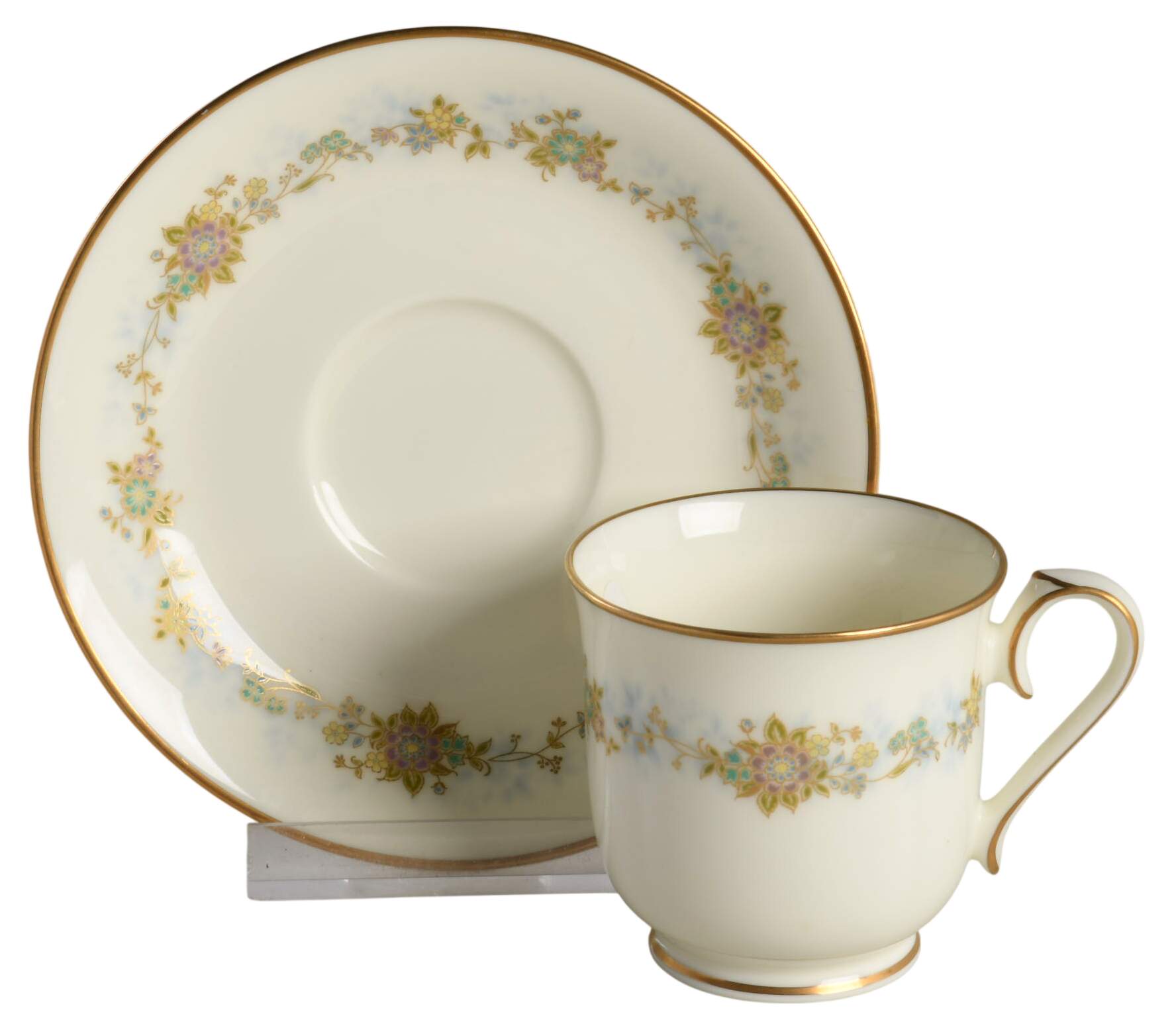 Southgate Footed Demitasse Cup & Saucer Set by Noritake-1