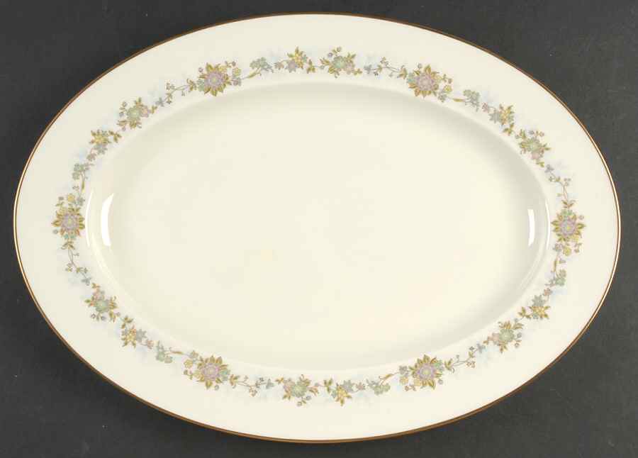 Southgate 16" Oval Serving Platter by Noritake-1