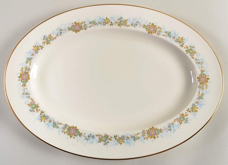 Southgate 14" Oval Serving Platter by Noritake-1