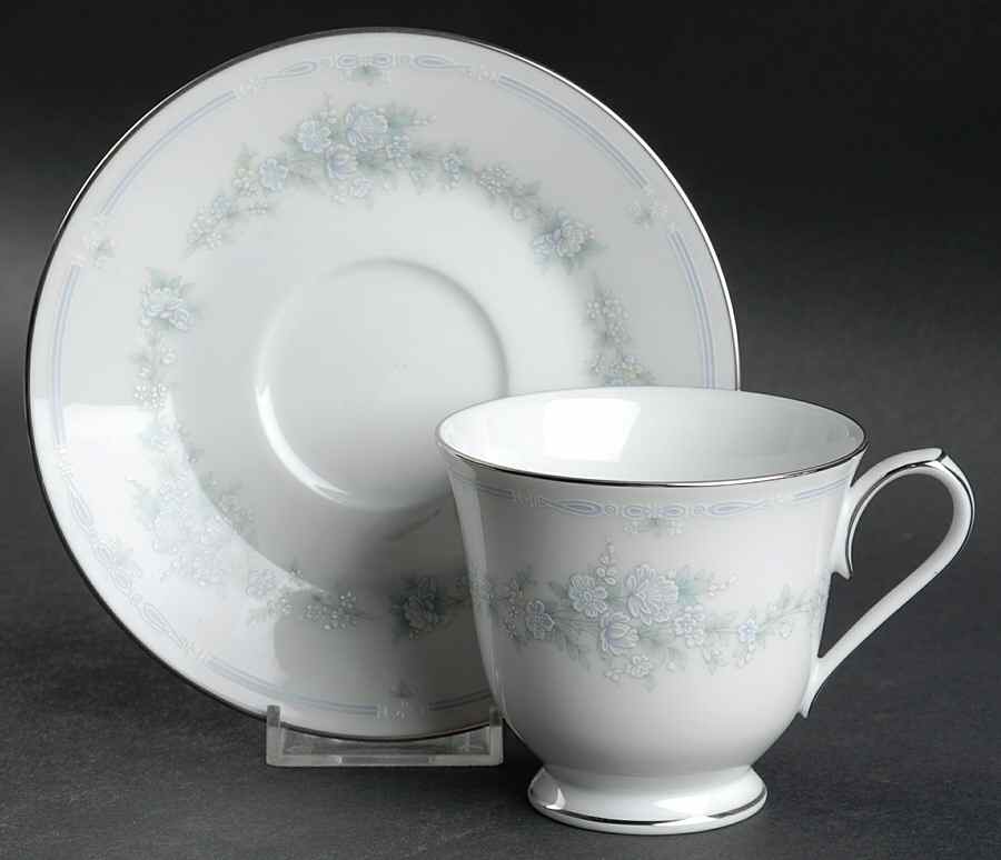 Southmoor Footed Cup & Saucer Set by Noritake-1