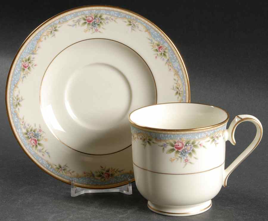 Southhaven Footed Cup & Saucer Set by Noritake-1