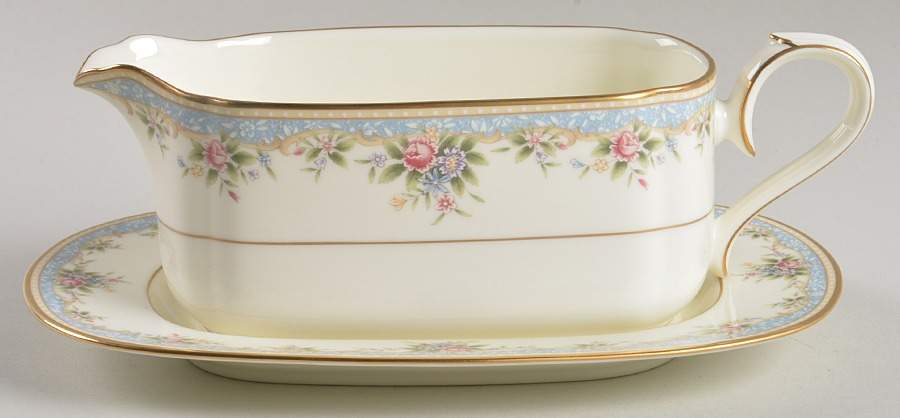Southhaven Gravy Boat & Underplate (Relish/Butter) by Noritake-1