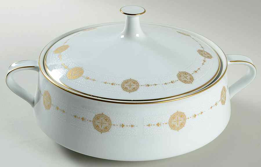 Sovereign (6808) Round Covered Vegetable by Noritake-1