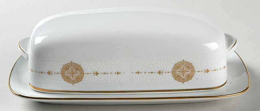 Sovereign (6808) 1/4 Lb Covered Butter by Noritake-1