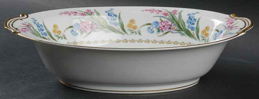 Spring Blossom 10" Oval Vegetable Bowl by Noritake-1