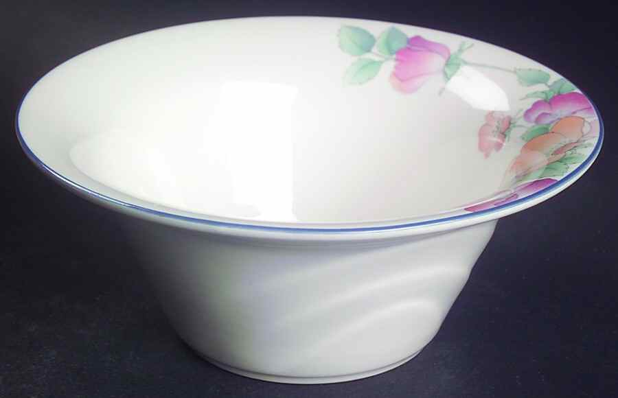 Spring Blush Rim Fruit/Dessert (Sauce) Bowl by Noritake-1