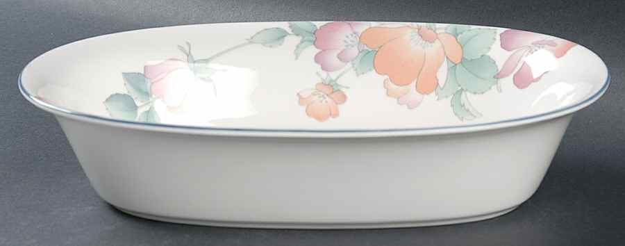 Spring Blush 10" Oval Vegetable Bowl by Noritake-1