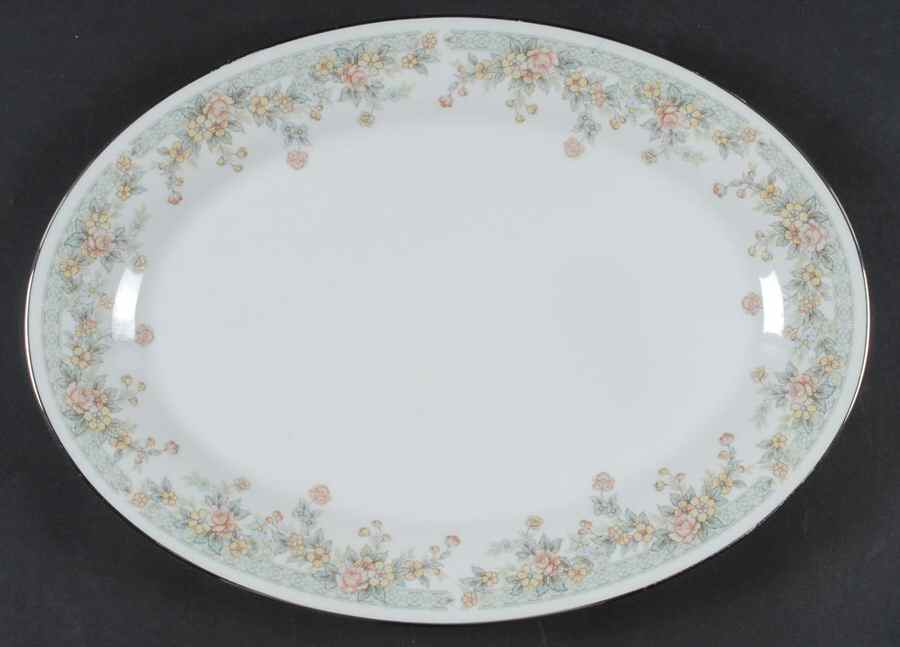 Spring Field 14" Oval Serving Platter by Noritake-1