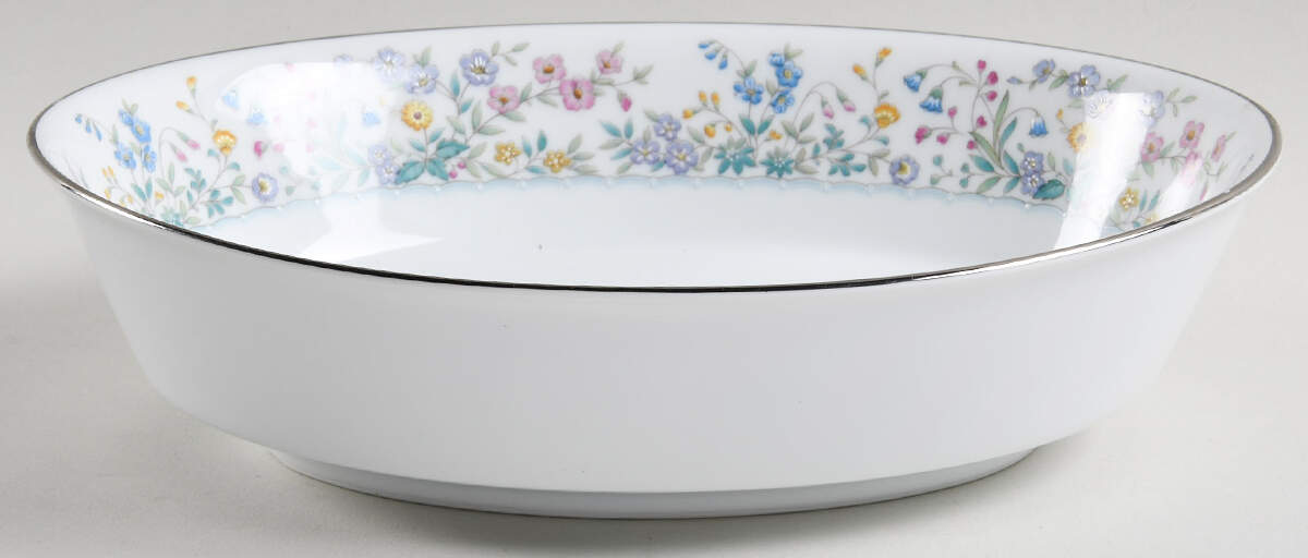 Spring Garden 9" Oval Vegetable Bowl by Noritake-1