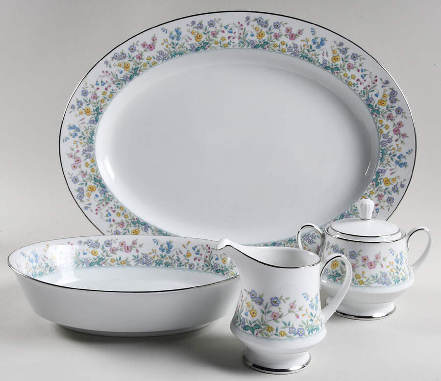 Spring Garden 5 Piece Hostess Set by Noritake-1