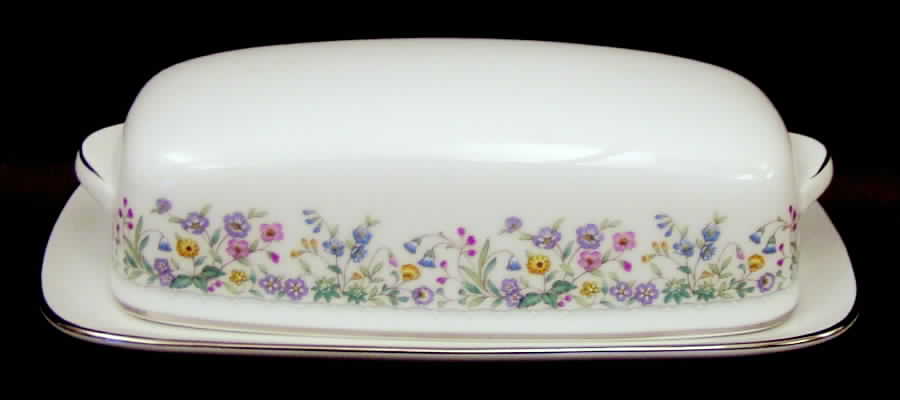 Spring Garden 1/4 Lb Covered Butter by Noritake-1