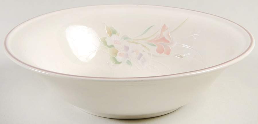 Spring Orchid Coupe Cereal Bowl by Noritake-1