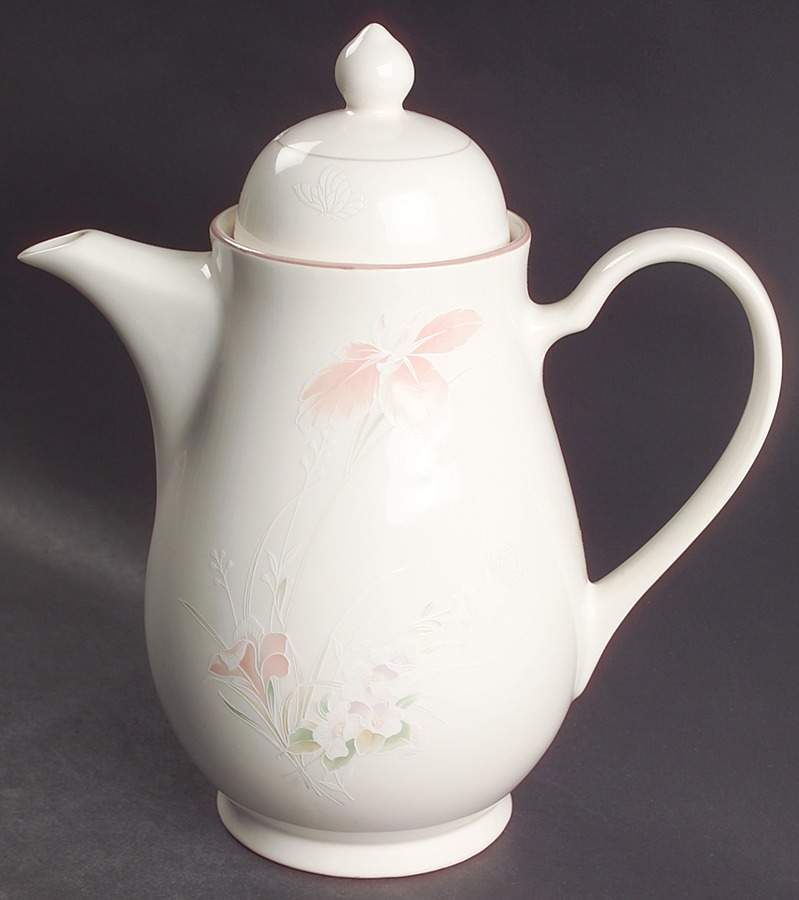 Spring Orchid Coffee Pot & Lid by Noritake-1