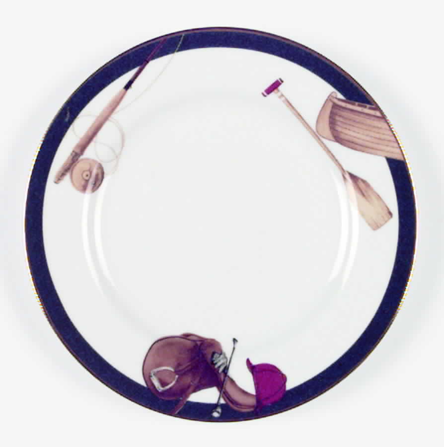 Sports Page Bread & Butter Plate by Noritake-1