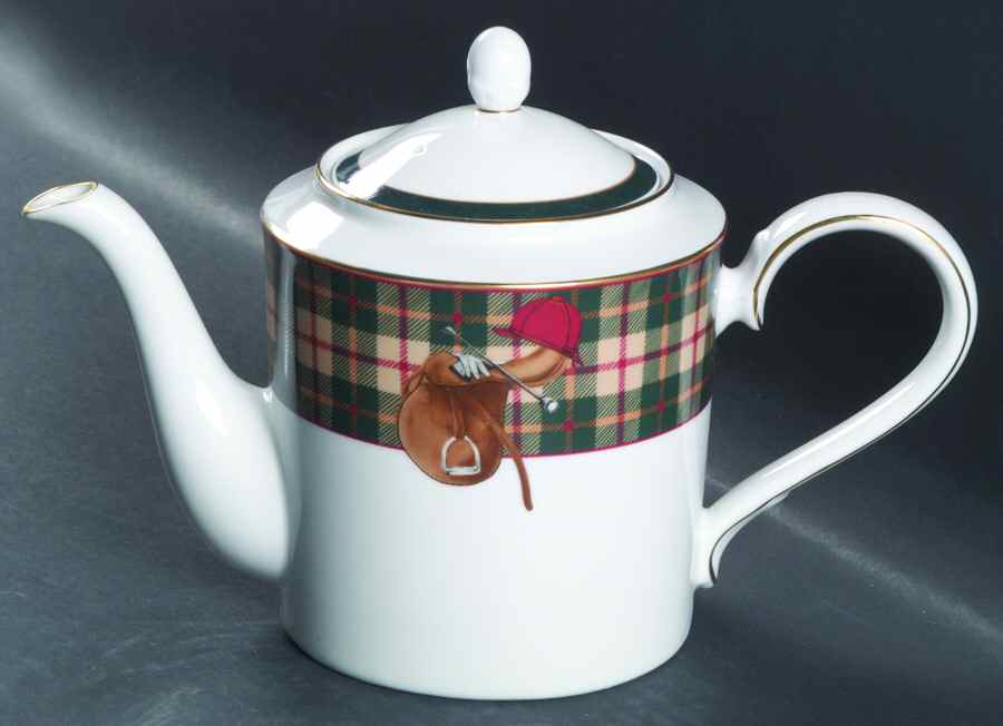 Sports Page Teapot & Lid by Noritake-1
