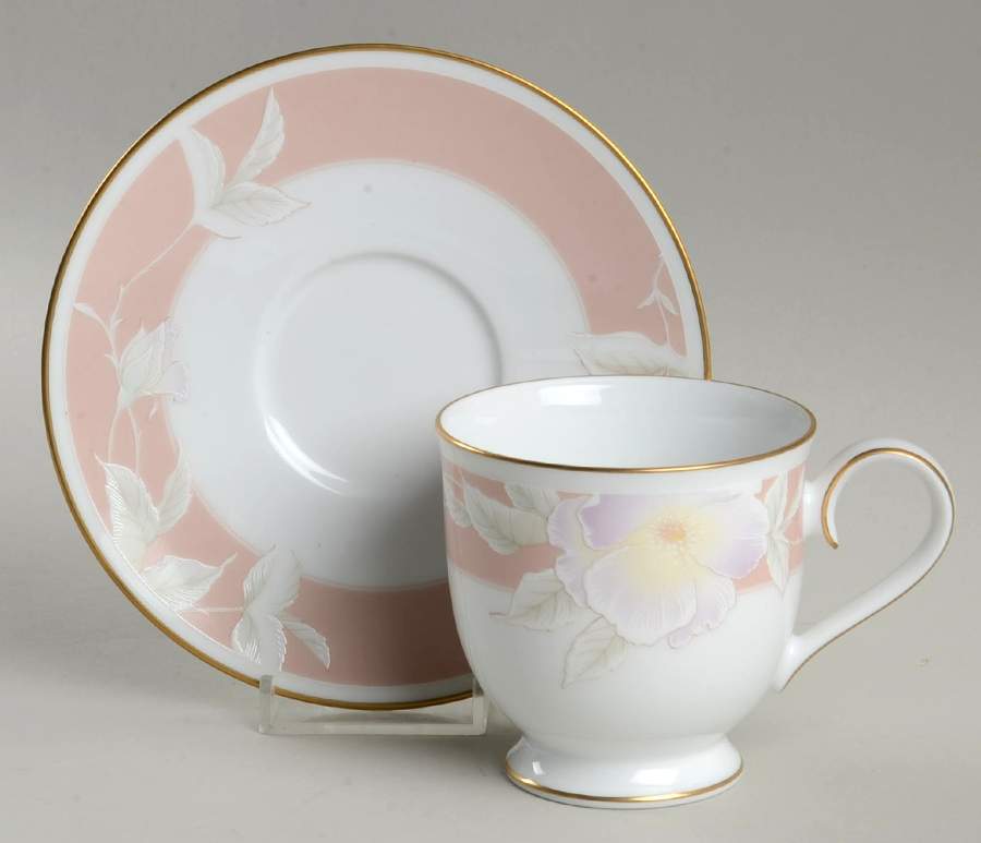 Spring Rhapsody Footed Cup & Saucer Set by Noritake-1