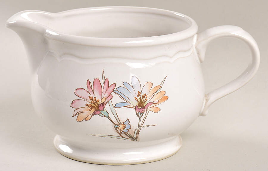 Springlike Gravy Boat by Noritake-1
