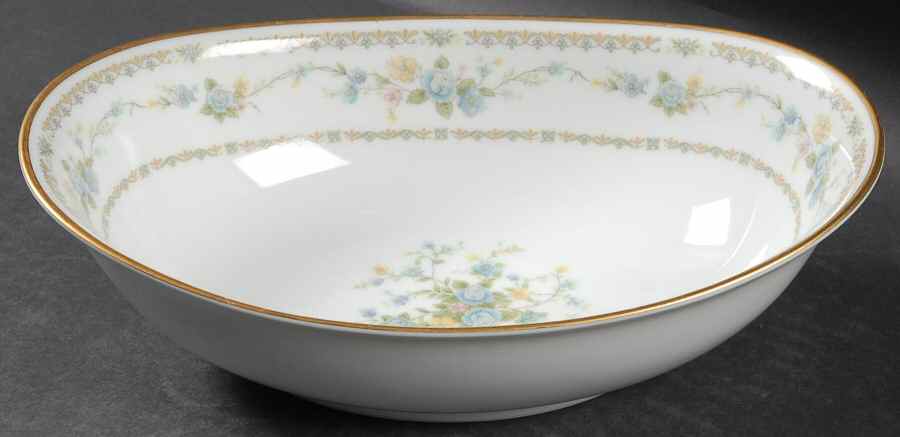 Springlow 10" Oval Vegetable Bowl by Noritake-1