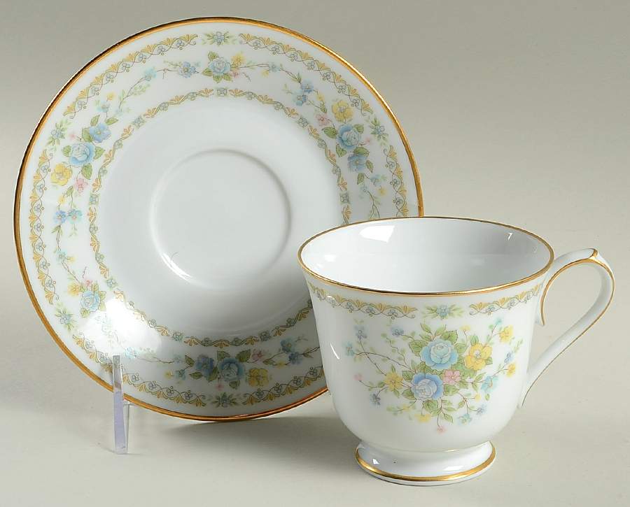 Springlow Footed Cup & Saucer Set by Noritake-1