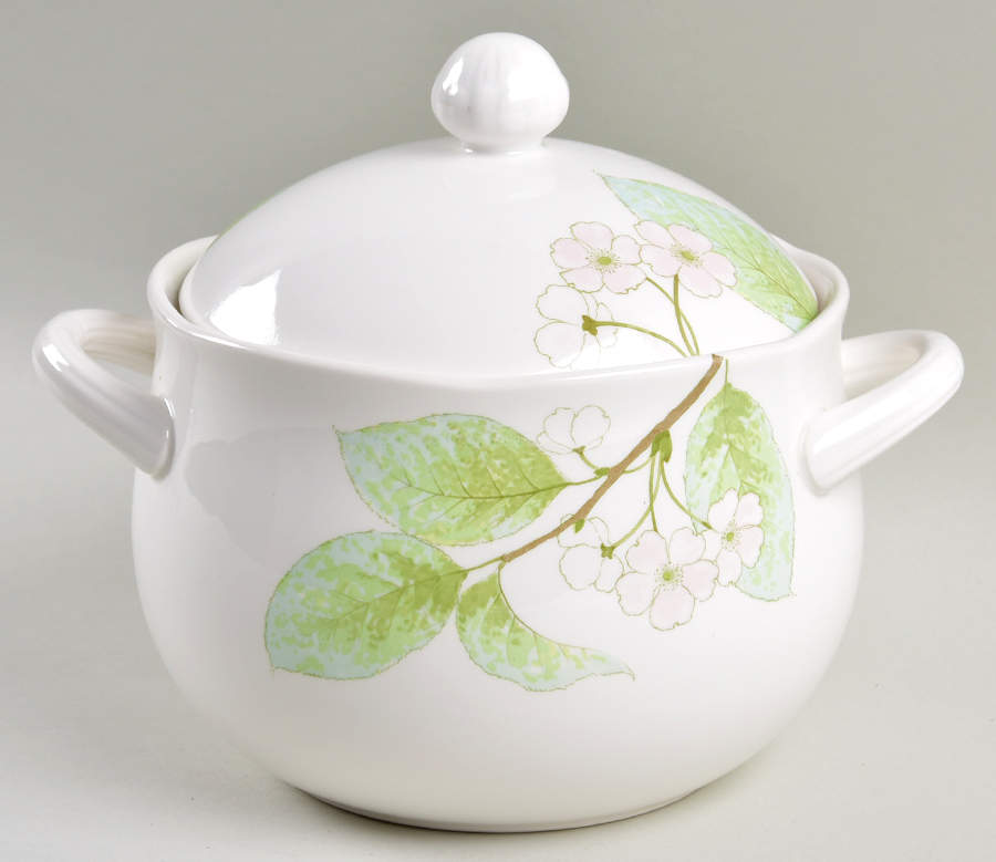 Springtide Round Covered Vegetable by Noritake-1
