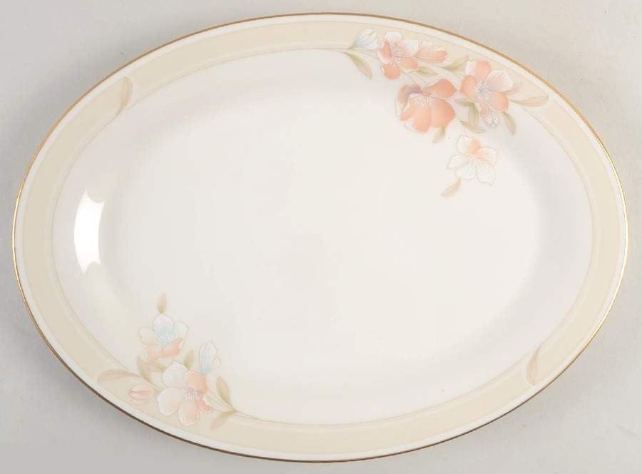 Spring Venture 12" Oval Serving Platter by Noritake-1