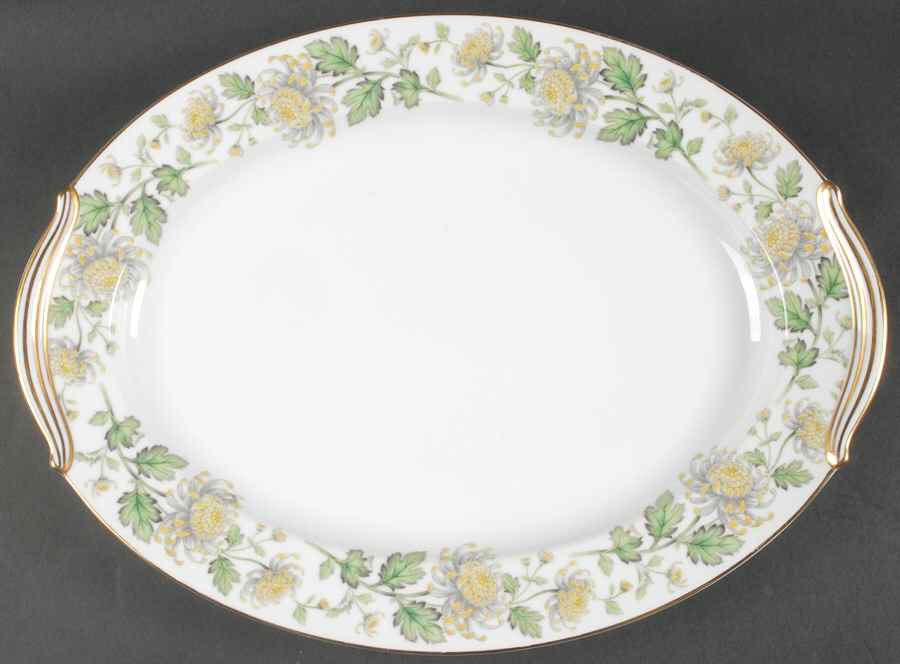 Stanford 16" Oval Serving Platter by Noritake-1