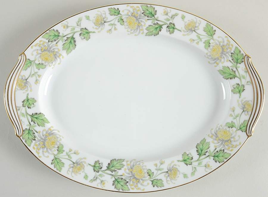 Stanford 11" Oval Serving Platter by Noritake-1