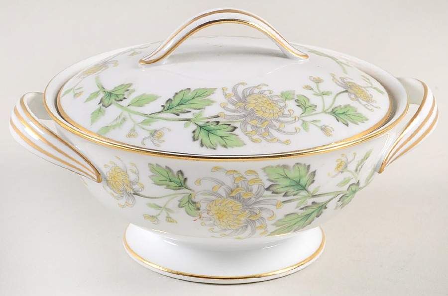 Stanford Sugar Bowl & Lid by Noritake-1