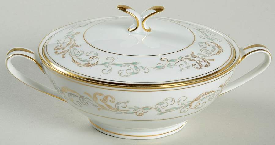 Stanwyck Sugar Bowl & Lid by Noritake-1