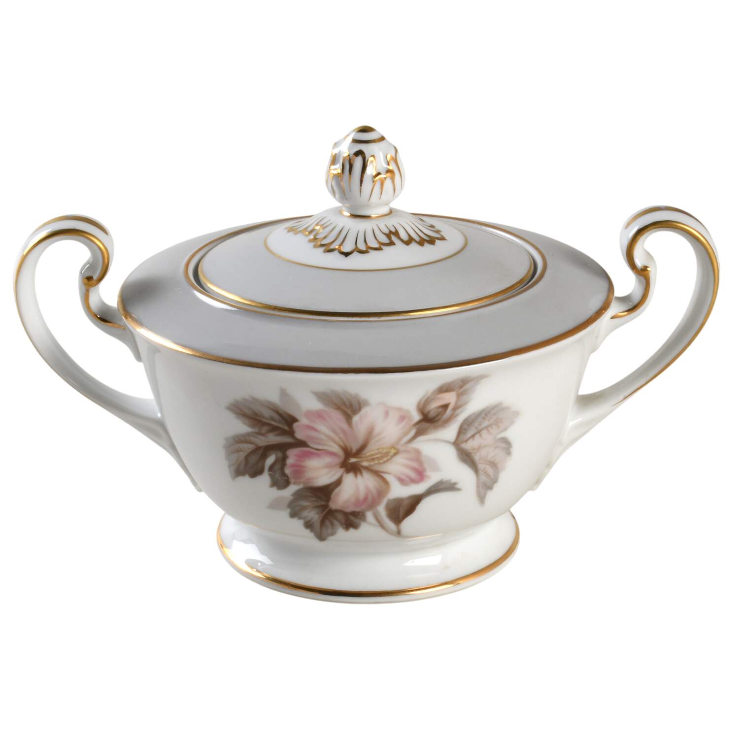 Stanwood Sugar Bowl & Lid by Noritake-1