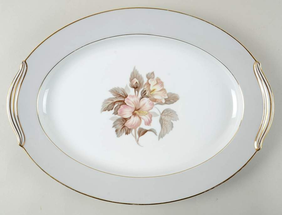 Stanwood 16" Oval Serving Platter by Noritake-1